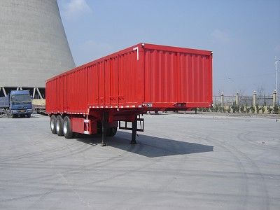 Jijun brand automobiles HJT9405XXY Box transport semi-trailer