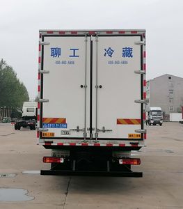 Chatting about work license cars HTL5181XLC6BJ Refrigerated truck