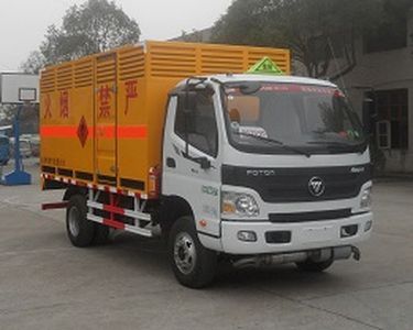 Tongxin  TX5120XRQ4FT Flammable gas box transport vehicle