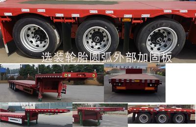 Luxi  LXP9400TDPQX Low flatbed semi-trailer