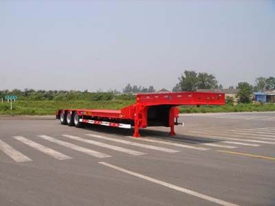 CIMC ZJV9401TDPTH Low flatbed semi-trailer