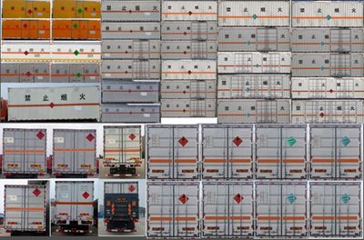 Zhuanzhi  YZZ5180XRQEQ6 Flammable gas box transport vehicle