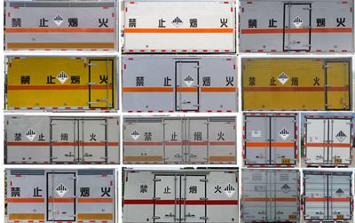 Xiangxinding brand automobiles XDV5040XZWEQ6 Miscellaneous dangerous goods box transport vehicle