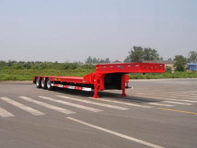 CIMC ZJV9352TDPTH Low flatbed semi-trailer