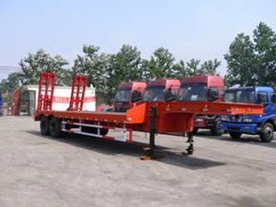 Xinke brand automobiles LXK9220TDP Low flatbed semi-trailer