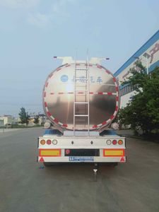 Jiayuntong  JTC9401GYSL Aluminum alloy liquid food transportation semi-trailer