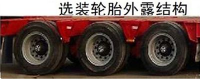 Humble Tuo  JSH9400TDP Low flatbed semi-trailer