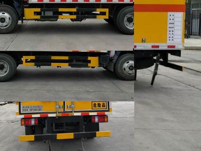 Shenlu  ESL5040XRQJX Flammable gas box transport vehicle