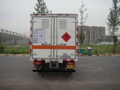 Hualuda brand automobiles YHL5040XRY Flammable liquid box transport vehicle