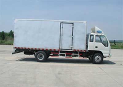 Jianghuai brand automobiles HFC5083XXYKR1T Box transport vehicle