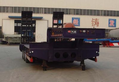 Luffy YFZ9351TDPLF Low flatbed semi-trailer