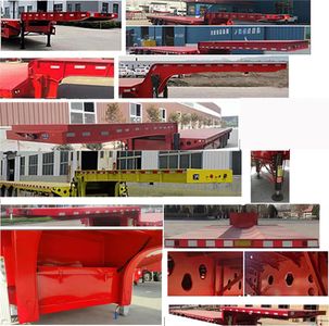 Weixing  AWJ9400TDP Low flatbed semi-trailer