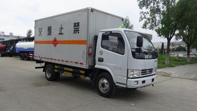 Huatong brand automobiles HCQ5043XRYE5 Flammable liquid box transport vehicle