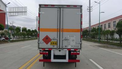 Huatong brand automobiles HCQ5043XRYE5 Flammable liquid box transport vehicle