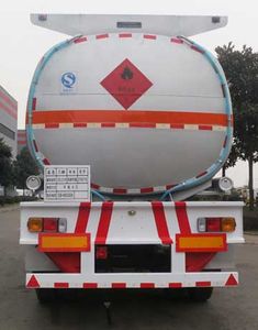 Yuanda  SCZ9350GYY Oil transport semi-trailer