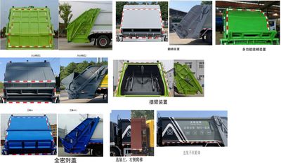 Xinyatong  ZXN5110ZYSZ6 Compressed garbage truck