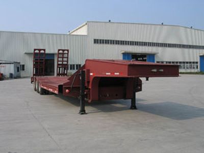 Ruijiang  WL9407TDP Telescopic low flatbed semi-trailer