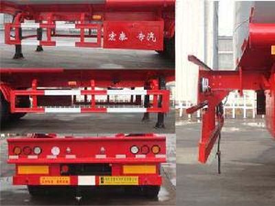 Zhengkang Hongtai brand automobiles HHT9401GYS Liquid food transportation semi-trailer