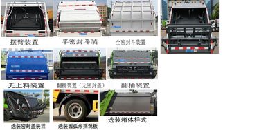 Cheng Li  CL5083ZYS6HQ Compressed garbage truck