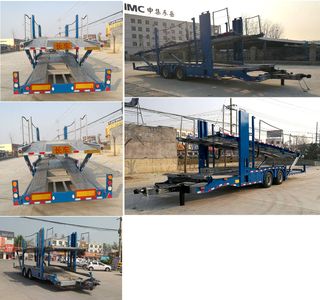 Liangshan Dongyue  CSQ9160TCL Central axle vehicle transport trailer