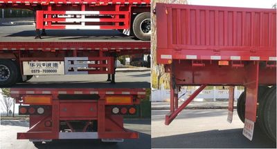 Huayuan Chengde brand automobiles HCD9400 Fence semi-trailer