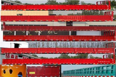 Huayuan Chengde brand automobiles HCD9400 Fence semi-trailer