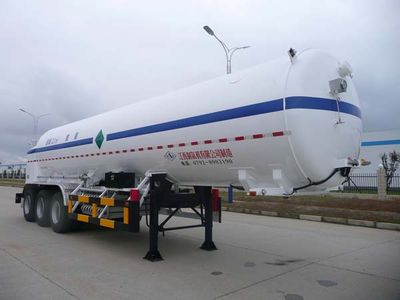 Wufeng  JXY9406GDY5 Low temperature liquid transport semi-trailer