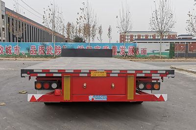 Baiyilai  YLZ9400TDP Low flatbed semi-trailer