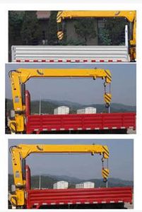 Chatting about work license cars HTL5040JSQ Vehicle mounted lifting and transportation vehicle