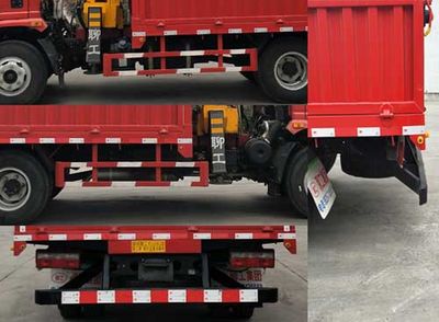 Chatting about work license cars HTL5040JSQ Vehicle mounted lifting and transportation vehicle