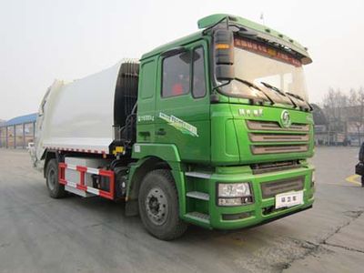 Shaanxi Automobile SX5160ZYSDE461PHEV Extended range hybrid compression garbage truck