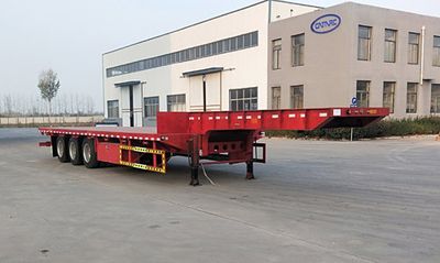 Guanyada  GYD9400TDP Low flatbed semi-trailer