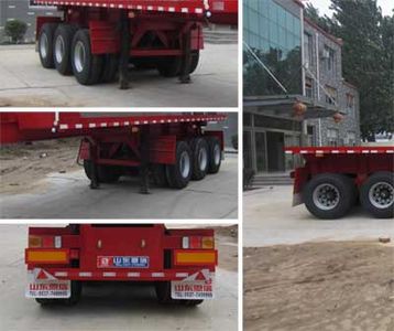 Enxin Business Brand Automobile HEX9404ZZXP Flat dump semi-trailer