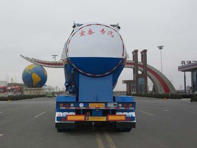 Zhengkang Hongtai brand automobiles HHT9402GFLA Low density powder material transportation semi-trailer