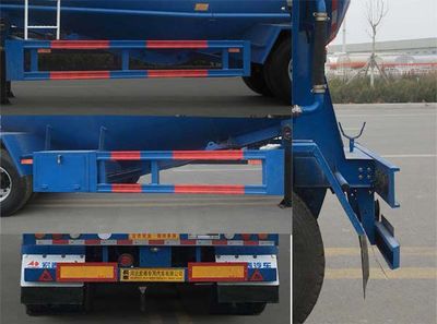 Zhengkang Hongtai brand automobiles HHT9402GFLA Low density powder material transportation semi-trailer