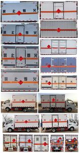 Dali  DLQ5045XRYEQ6 Flammable liquid box transport vehicle