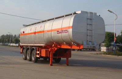 Shenhu  HLQ9400GRY Flammable liquid tank transport semi-trailer