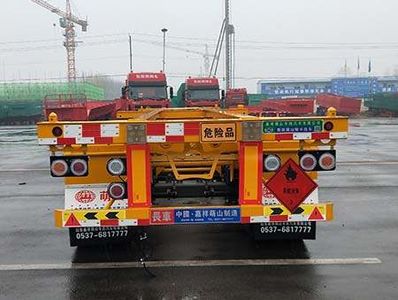 Mengshan  MSC9351TWY Transport semi-trailer of dangerous goods tank frame