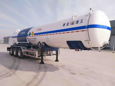 Juwang  ZJW9401GDY Low temperature liquid transport semi-trailer