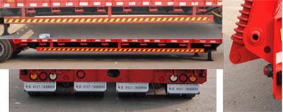 Shengrun  SKW9403TDPXZ Low flatbed semi-trailer