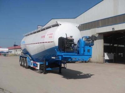 Zhengkang Hongtai brand automobiles HHT9402GFL Medium density powder material transportation semi-trailer