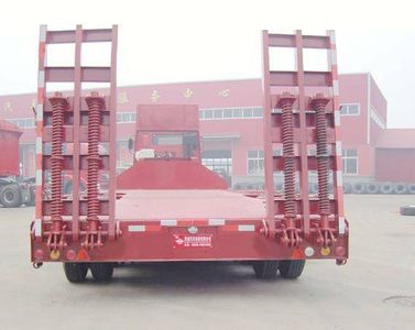 Jiyun  MCW9404TDP Low flatbed semi-trailer