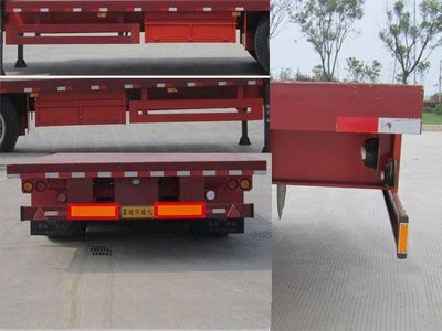 Jiyun  MCW9404TDP Low flatbed semi-trailer