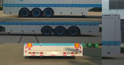 Blue Speed BYN9350XZS Showcasing semi-trailers