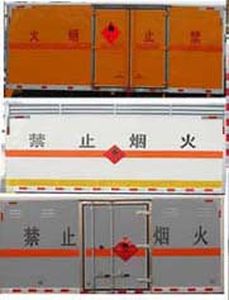 Cheng Liwei  CLW5041XRQJ5 Flammable gas box transport vehicle