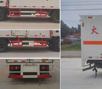 Cheng Liwei  CLW5041XRQJ5 Flammable gas box transport vehicle