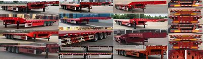 Tuofuda  HTS9400TDP Low flatbed semi-trailer