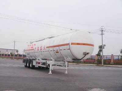 CIMC ZJV9404GHYTHA Chemical liquid transportation semi-trailer