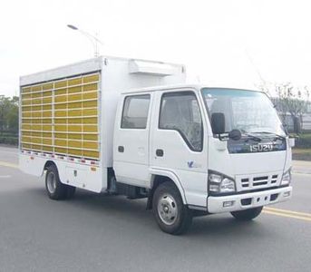 Huguang brand automobiles HG5072CCQ Livestock and poultry transport vehicles