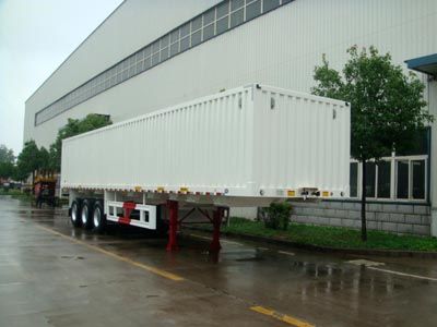 Huajun  ZCZ9361XLS Bulk grain transportation semi-trailer